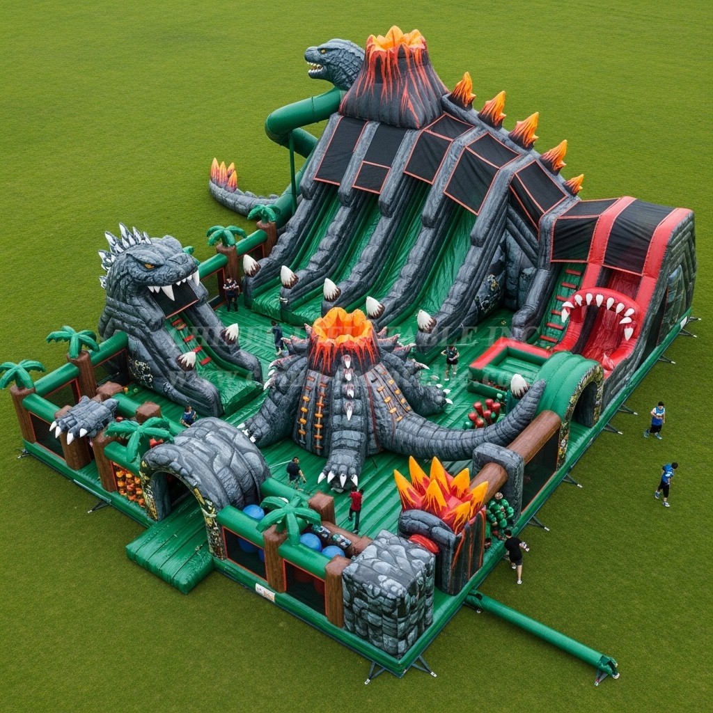 GF2-617 Godzilla Theme Inflatable Park