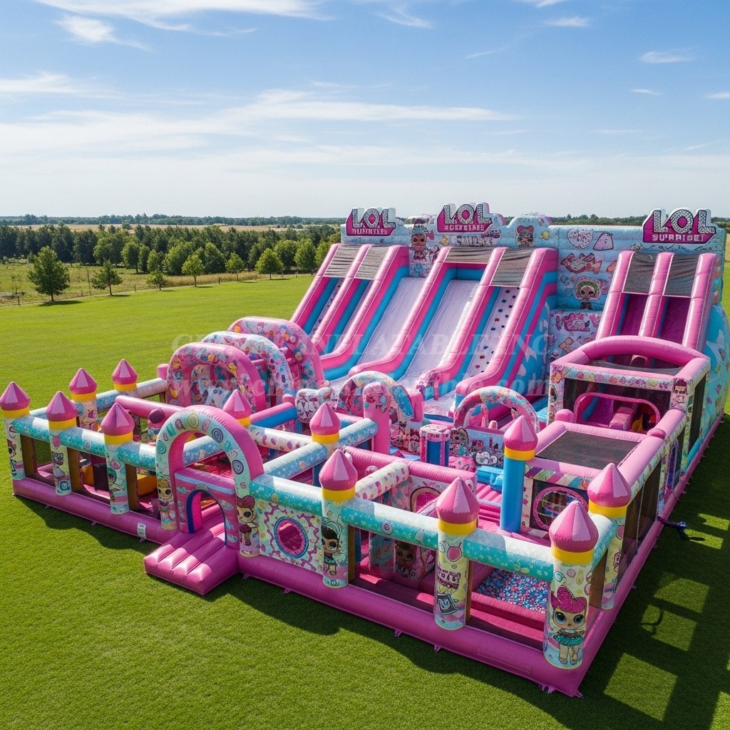 GF2-642 L.O.L.SURPRISE Theme Inflatable Park