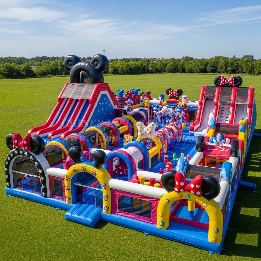 GF2-652 Mickey & Minnie Theme Inflatable Park