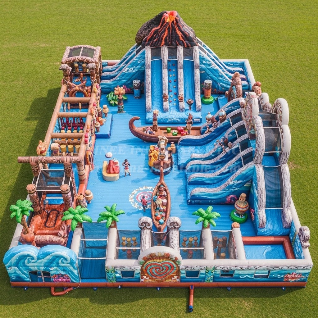 GF2-658 Moana Theme Inflatable Park