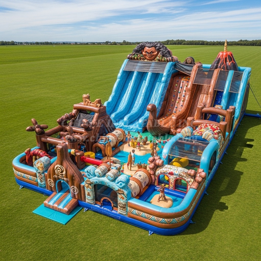 GF2-659 Moana Theme Inflatable Park