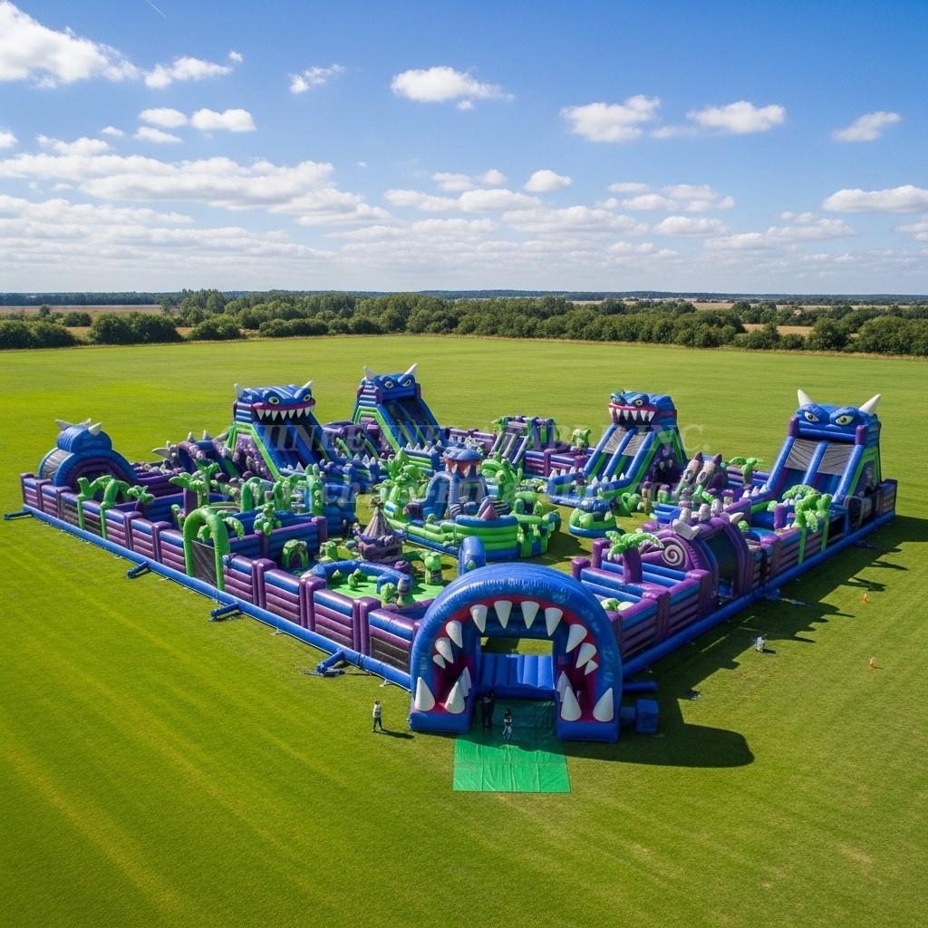 GF2-662 Monster Theme Inflatable Park