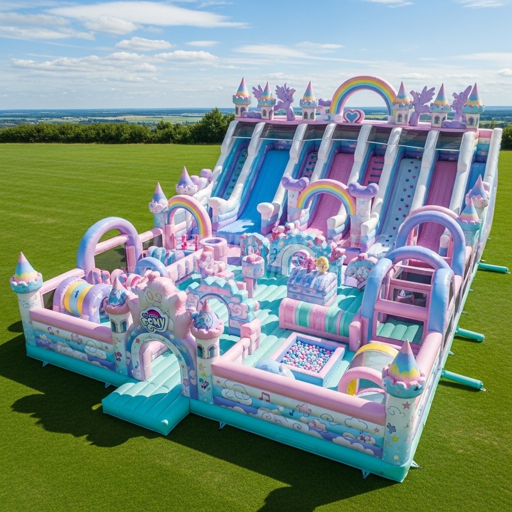 GF2-666 My Little Pony Theme Inflatable Park