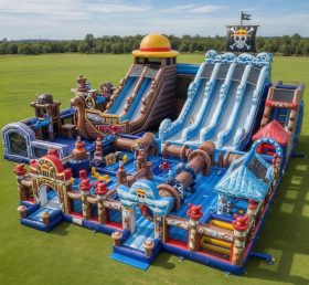 GF2-675 One Piece Theme Inflatable Park
