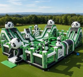 GF2-676 Panda Theme Inflatable Park