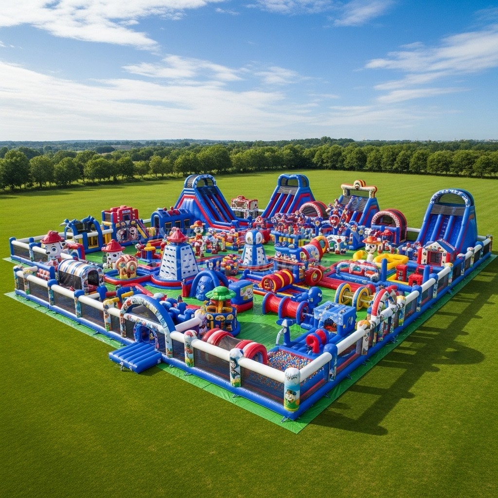 GF2-678 Paw Patrol Theme Inflatable Park