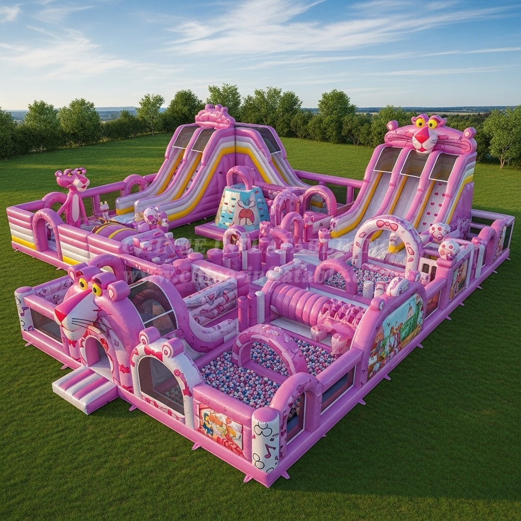 GF2-680 Pink Panther Theme Inflatable Park