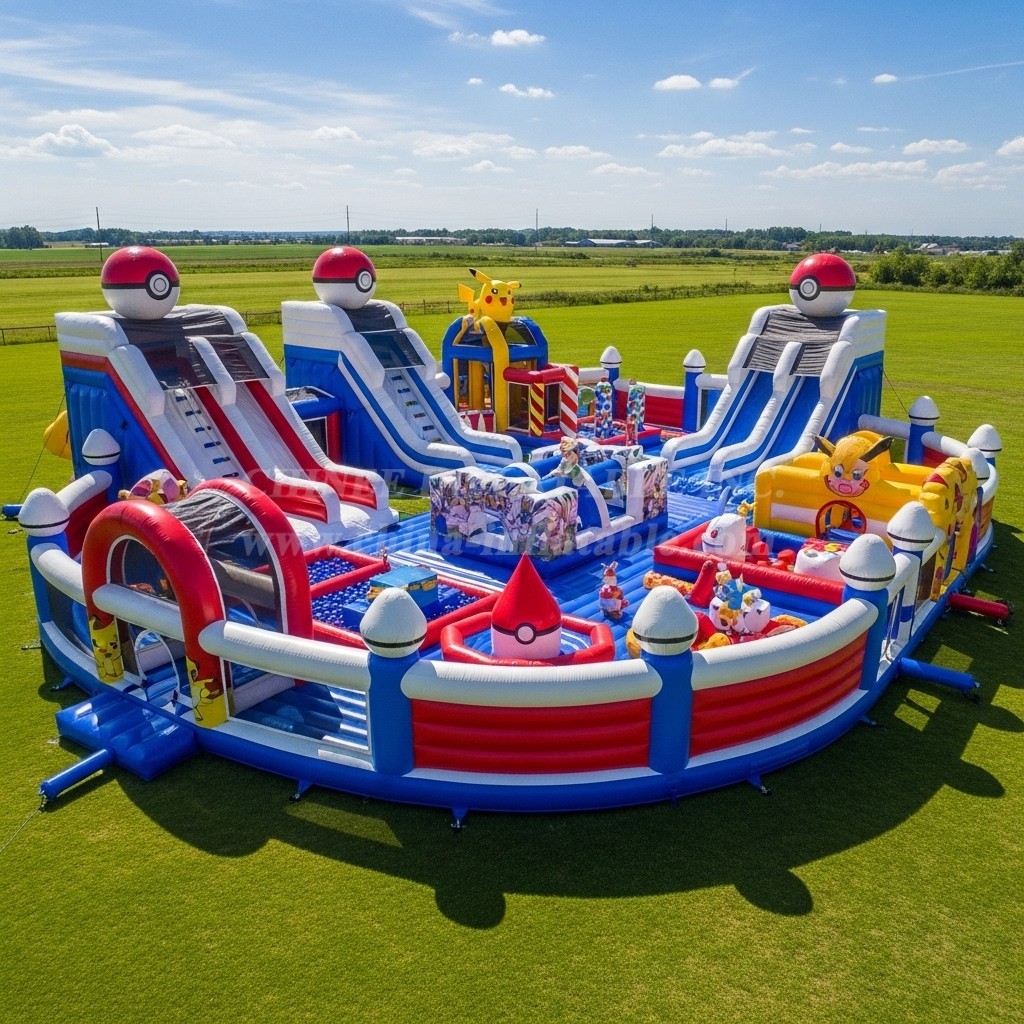 GF2-684 Pokemon Theme Inflatable Park