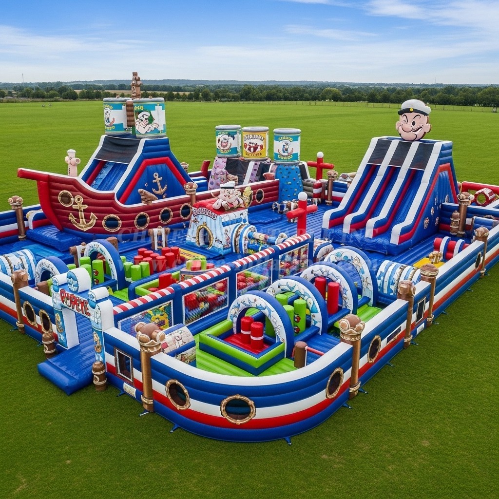 GF2-690 Popeye Theme Inflatable Park
