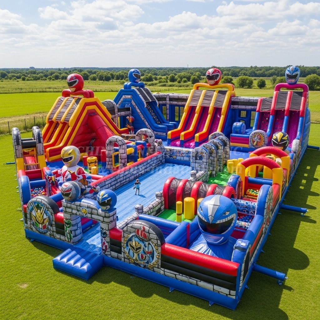 GF2-692 Power Rangers Theme Inflatable Park
