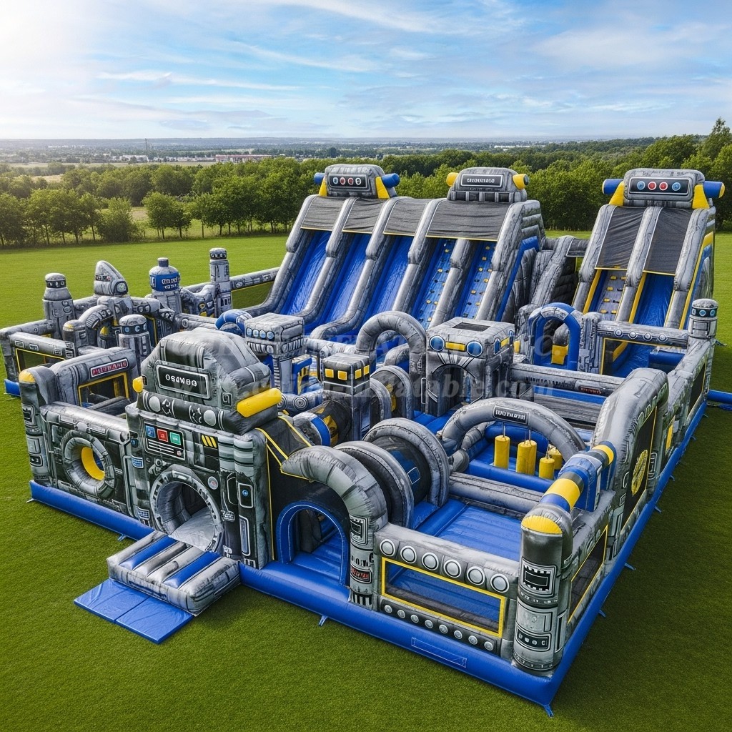 GF2-698 Robot Theme Inflatable Park