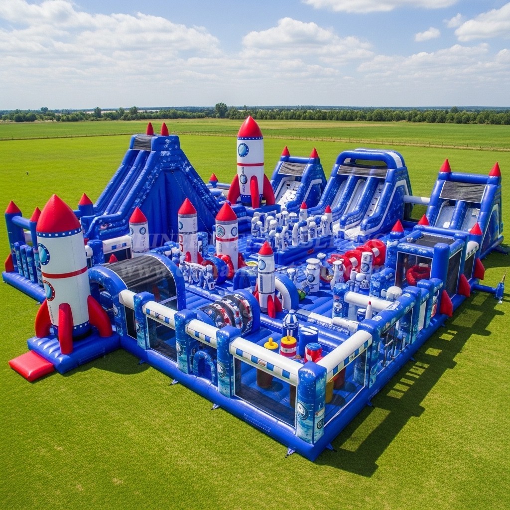 GF2-700 Rocket Theme Inflatable Park