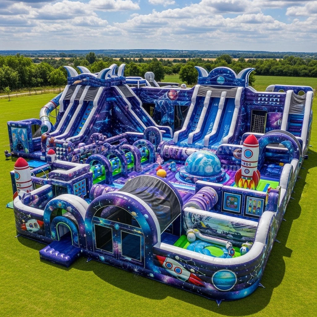 GF2-707 Space Theme Inflatable Park
