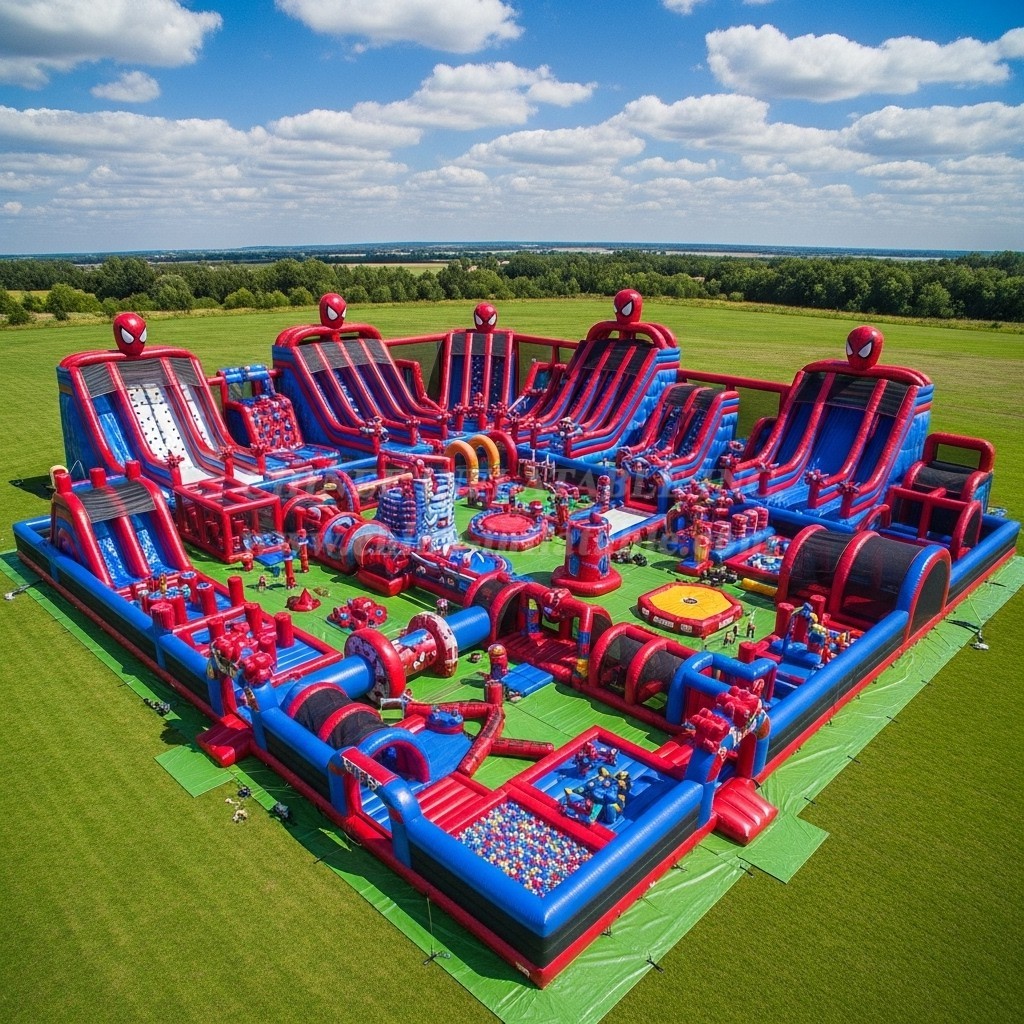 GF2-712 Spider-Man Theme Inflatable Park