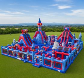 GF2-720 Superhero Theme Inflatable Park