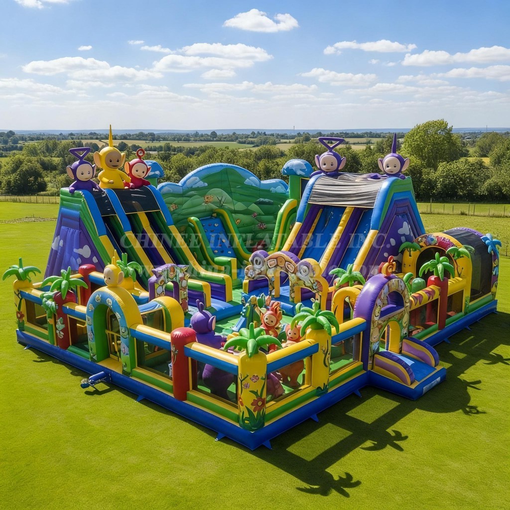 GF2-726 Teletubbies Theme Inflatable Park