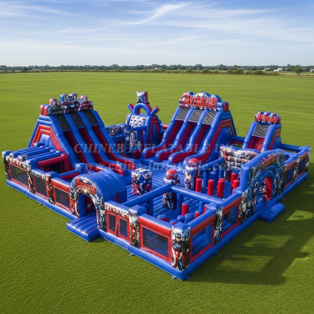 GF2-727 The Avengers Theme Inflatable Park