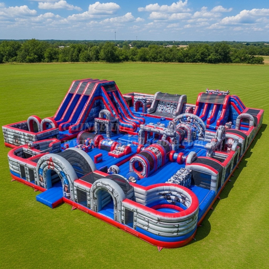 GF2-728 The Avengers Theme Inflatable Park