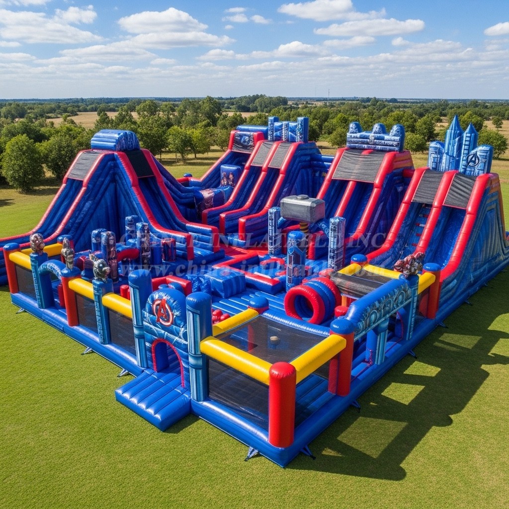 GF2-729 The Avengers Theme Inflatable Park