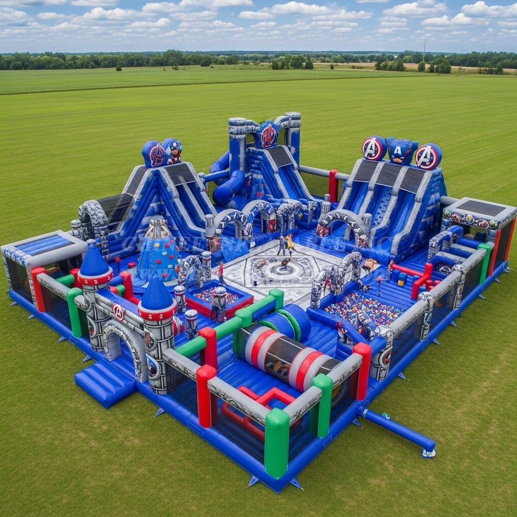 GF2-730 The Avengers Theme Inflatable Park