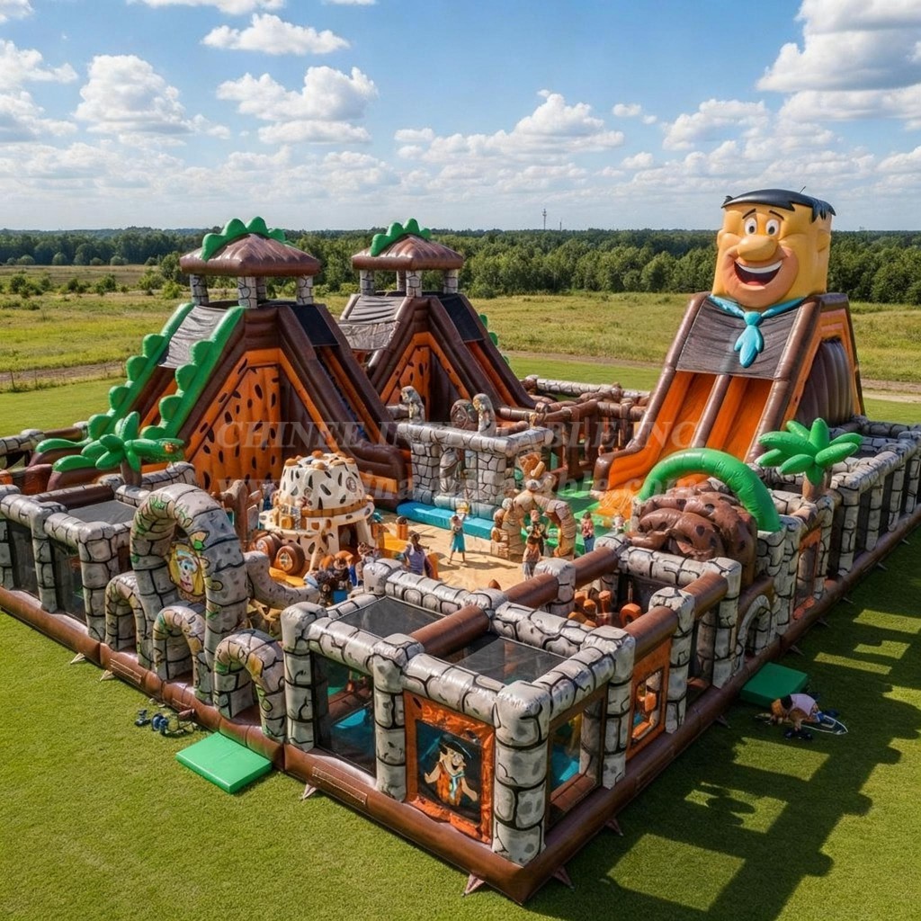 GF2-732 The Flintstones Theme Inflatable Park