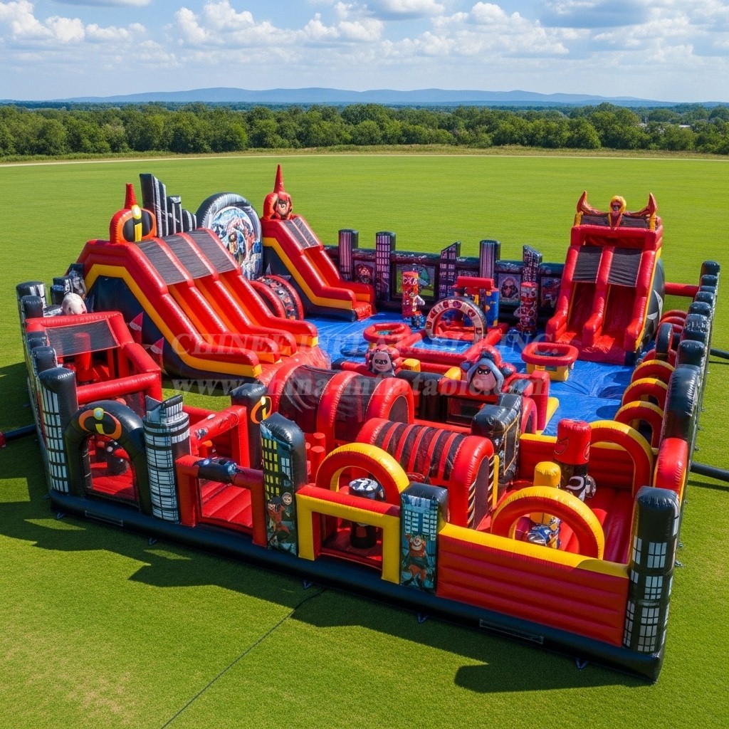 GF2-736 The Incredibles Theme Inflatable Park