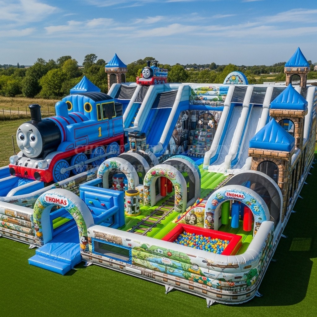 GF2-744 Thomas & Friends Theme Inflatable Park