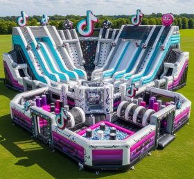 GF2-748 TikTok Theme Inflatable Park