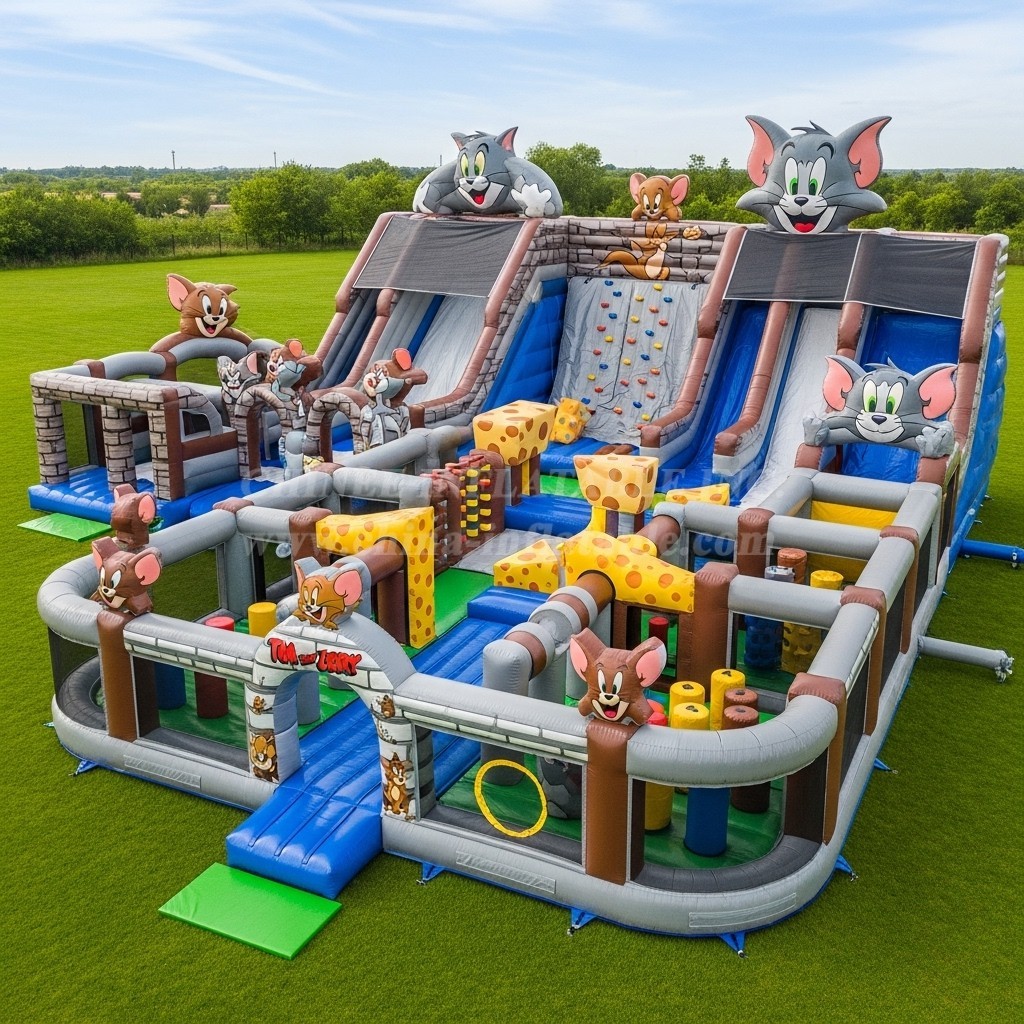 GF2-757 Tom and Jerry Theme Inflatable Park