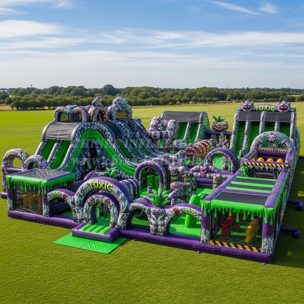 GF2-759 Toxic Theme Inflatable Park