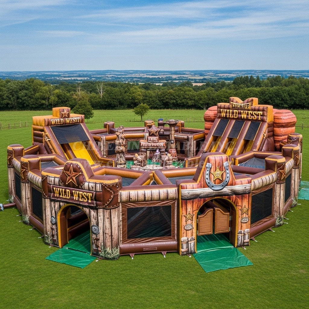 GF2-770 Wild West Theme Inflatable Park