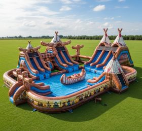 Pool3-426 American Indian Theme Pool Water Park