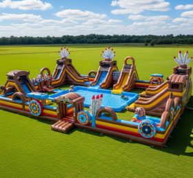 Pool3-427 American Indian Theme Pool Water Park