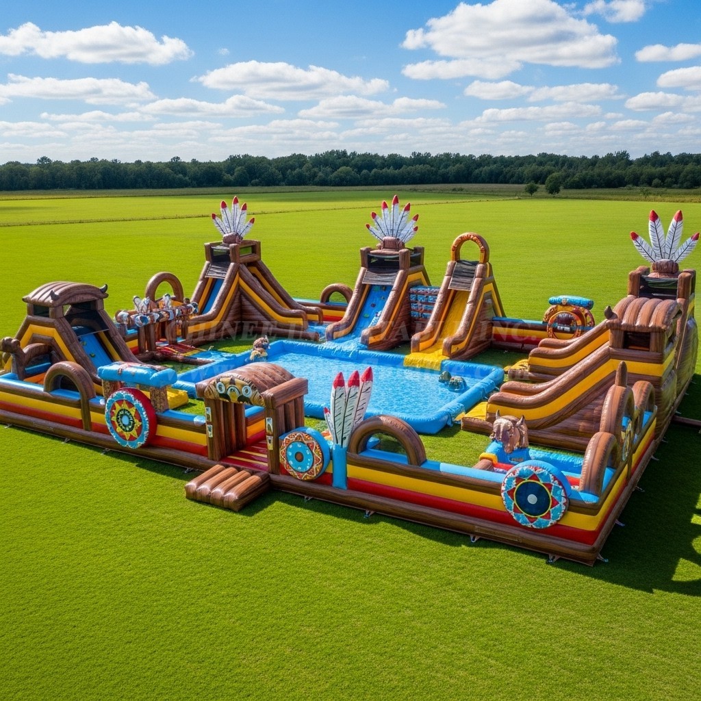 Pool3-427 American Indian Theme Pool Water Park