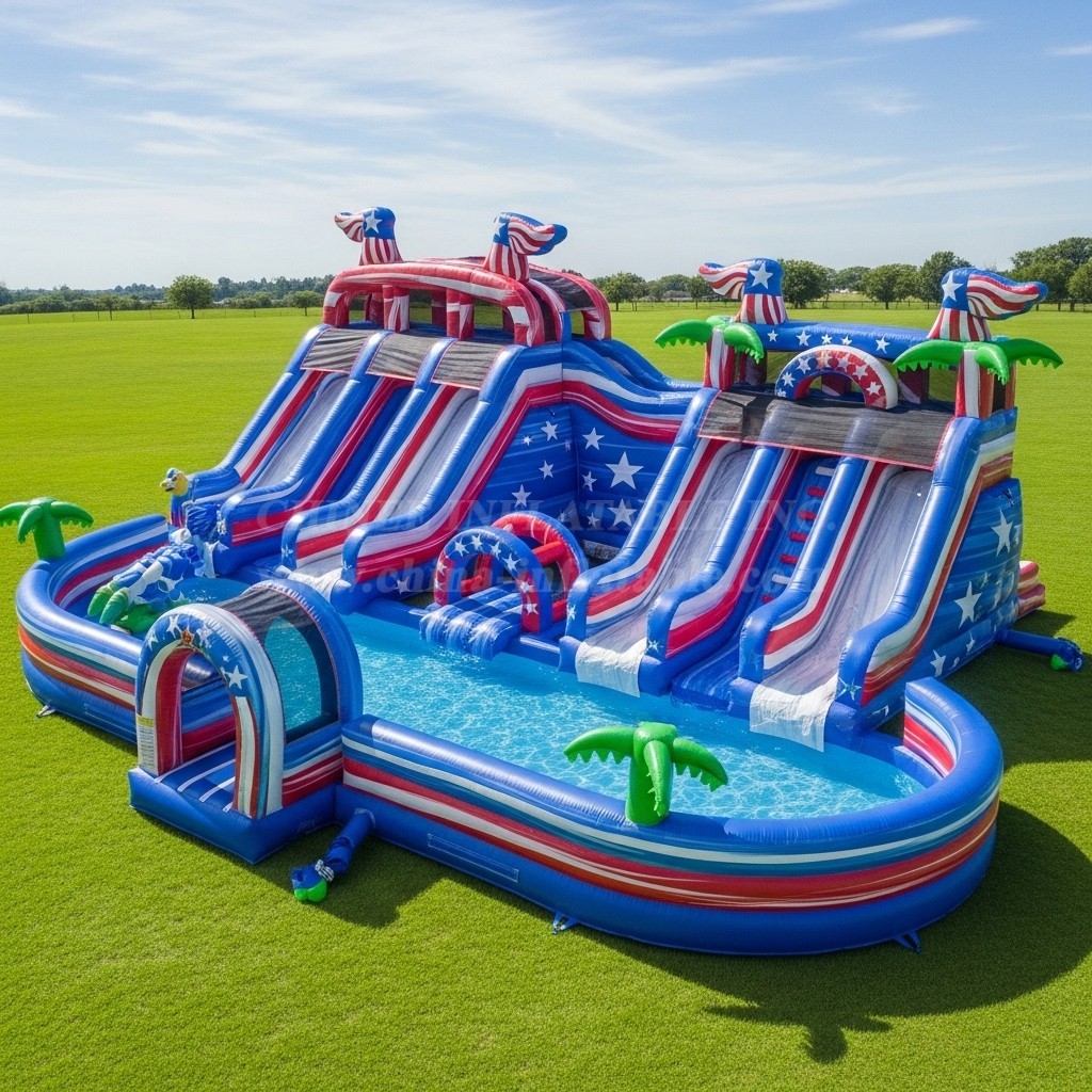 Pool3-428 American Style Theme Pool Water Park