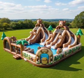 Pool3-430 Bear Theme Pool Water Park