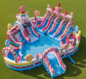 Pool3-436 Candy Theme Pool Water Park