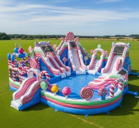 Pool3-437 Candy Theme Pool Water Park
