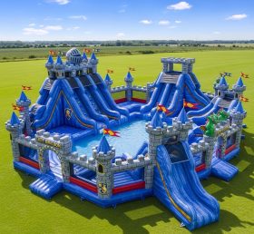 Pool3-438 Castle Kingdom Theme Pool Water Park