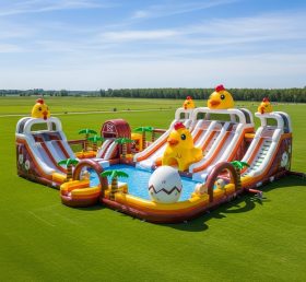 Pool3-441 Chicken Theme Pool Water Park