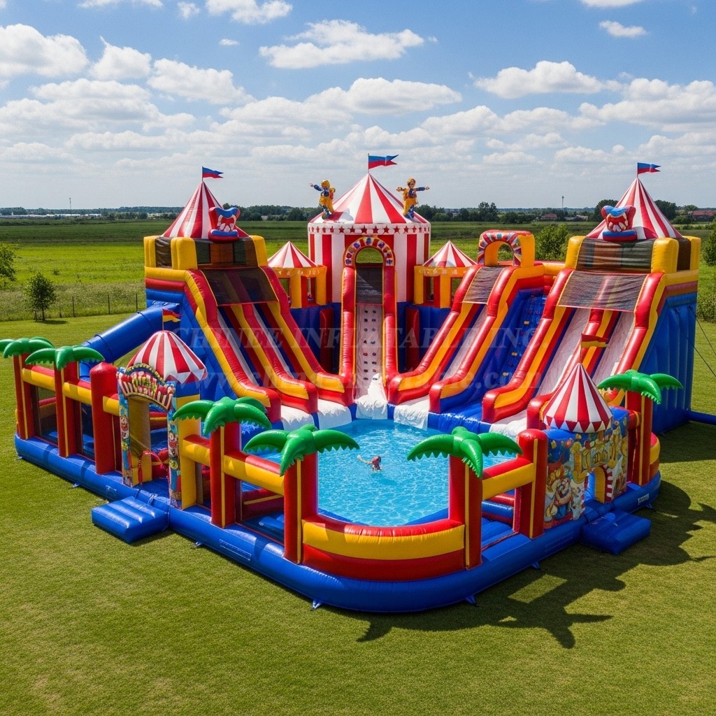 Pool3-444 Circus Theme Pool Water Park