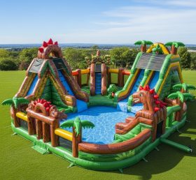 Pool3-451 Dinosaur Theme Pool Water Park