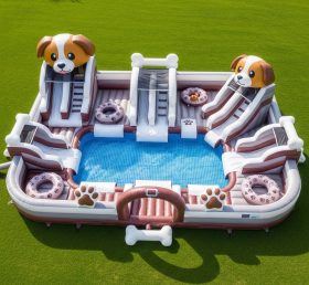 Pool3-452 Dog Theme Pool Water Park
