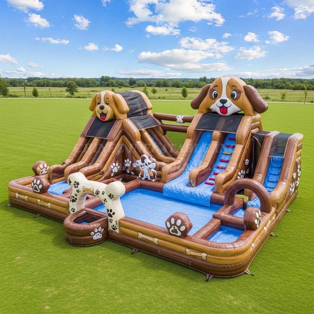 Pool3-453 Dog Theme Pool Water Park