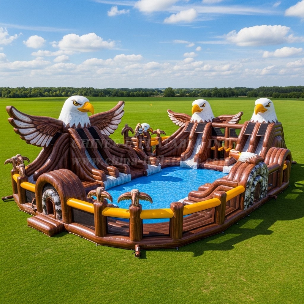 Pool3-459 Eagle Theme Pool Water Park