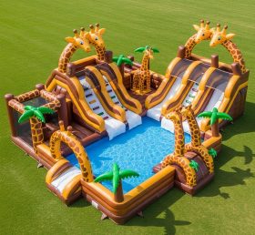 Pool3-471 Giraffe Theme Pool Water Park