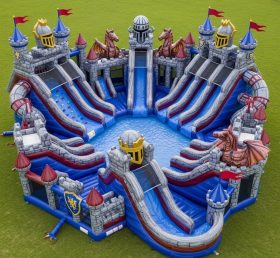 Pool3-482 Knight Theme Pool Water Park