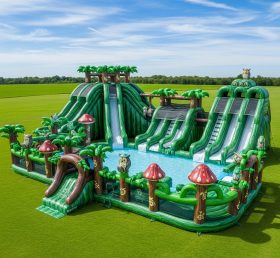 Pool3-489 Magic Forest Theme Pool Water Park