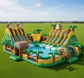 Pool3-495 Monkey Theme Pool Water Park