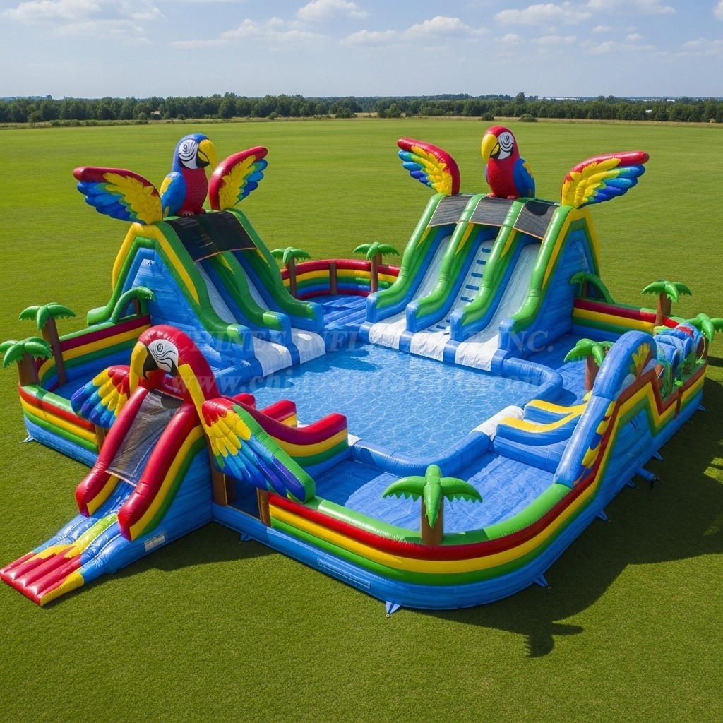 Pool3-505 Parrot Theme Pool Water Park